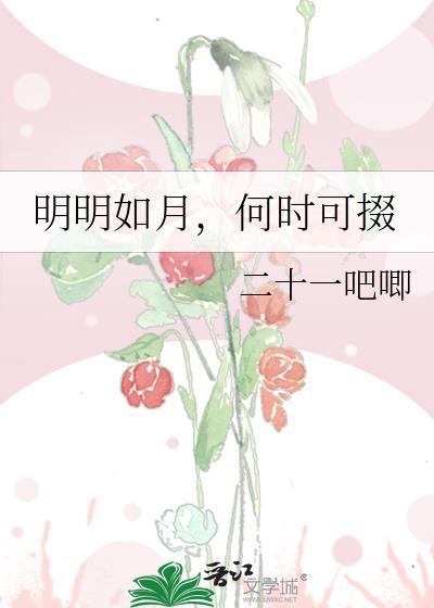 明明如月何时可掇的掇是什么意思封面